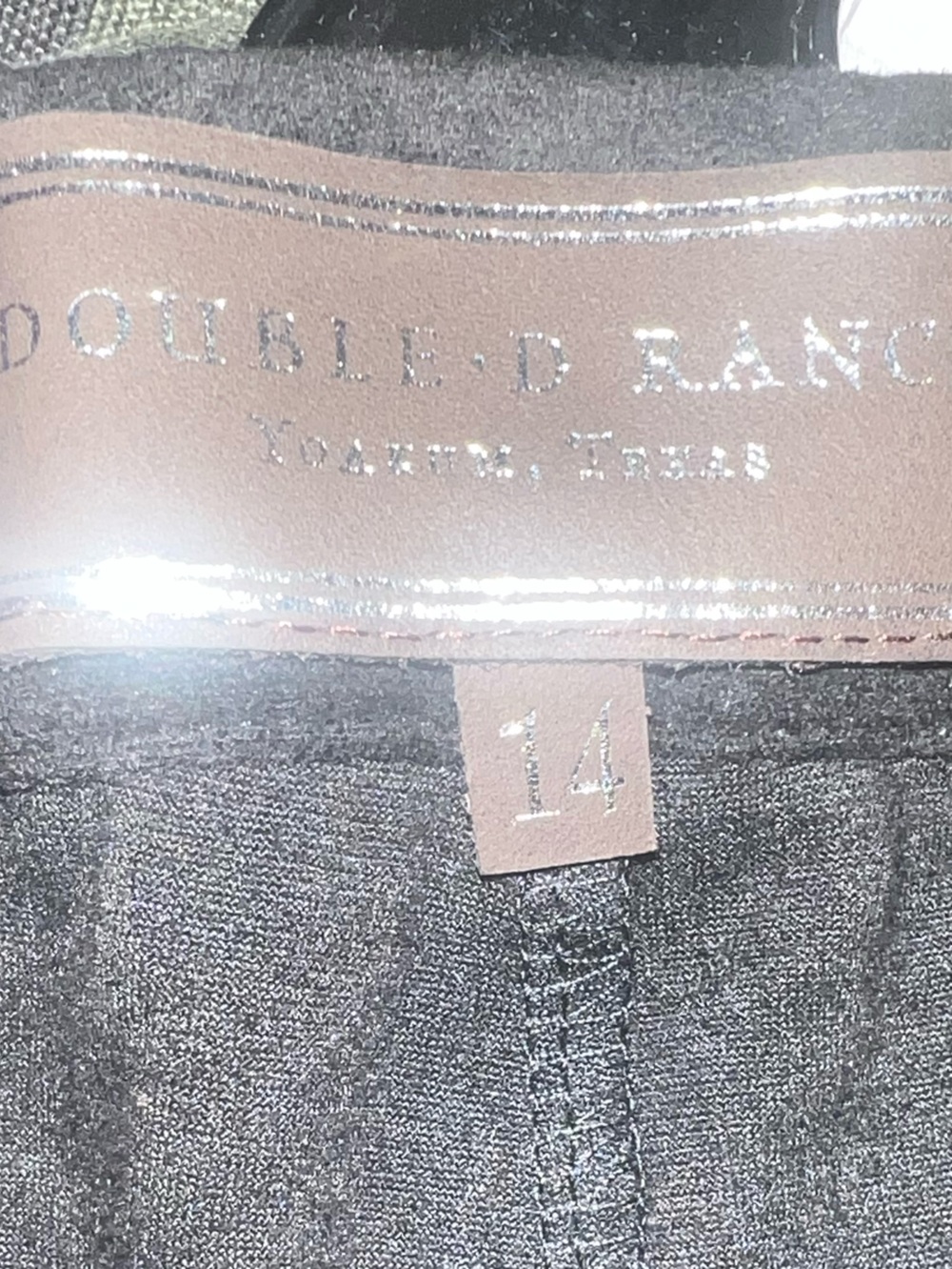 Double D Ranch Fringe Skort - Sz 14 - Picture 6 of 9